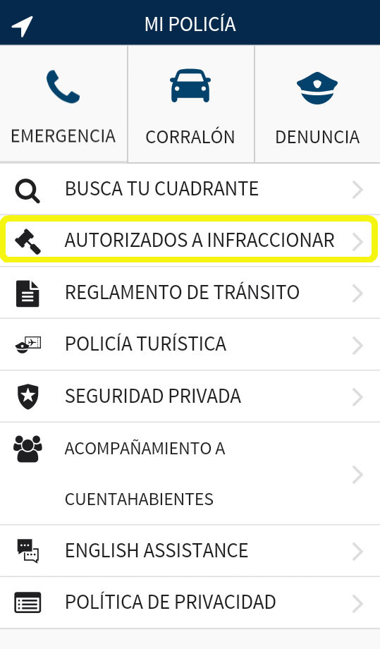 app mi policia