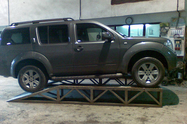 Elevar el auto Hyundai