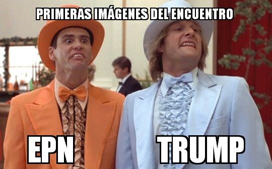 Peña y Trump