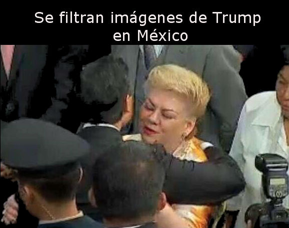 Saludo de Trump