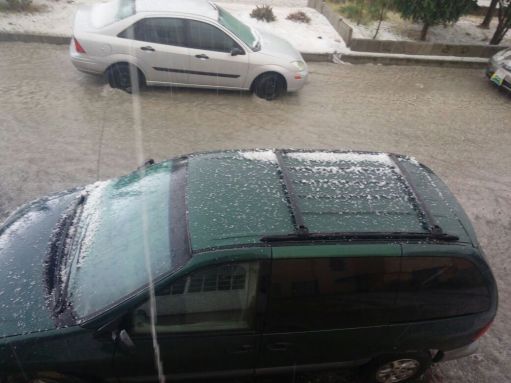 granizada y lluvia en Edomex @radio_ac